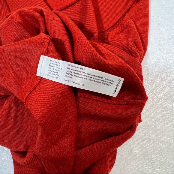 Eileen Fisher Red Cardigan Sweater set - Picture 7 of 13